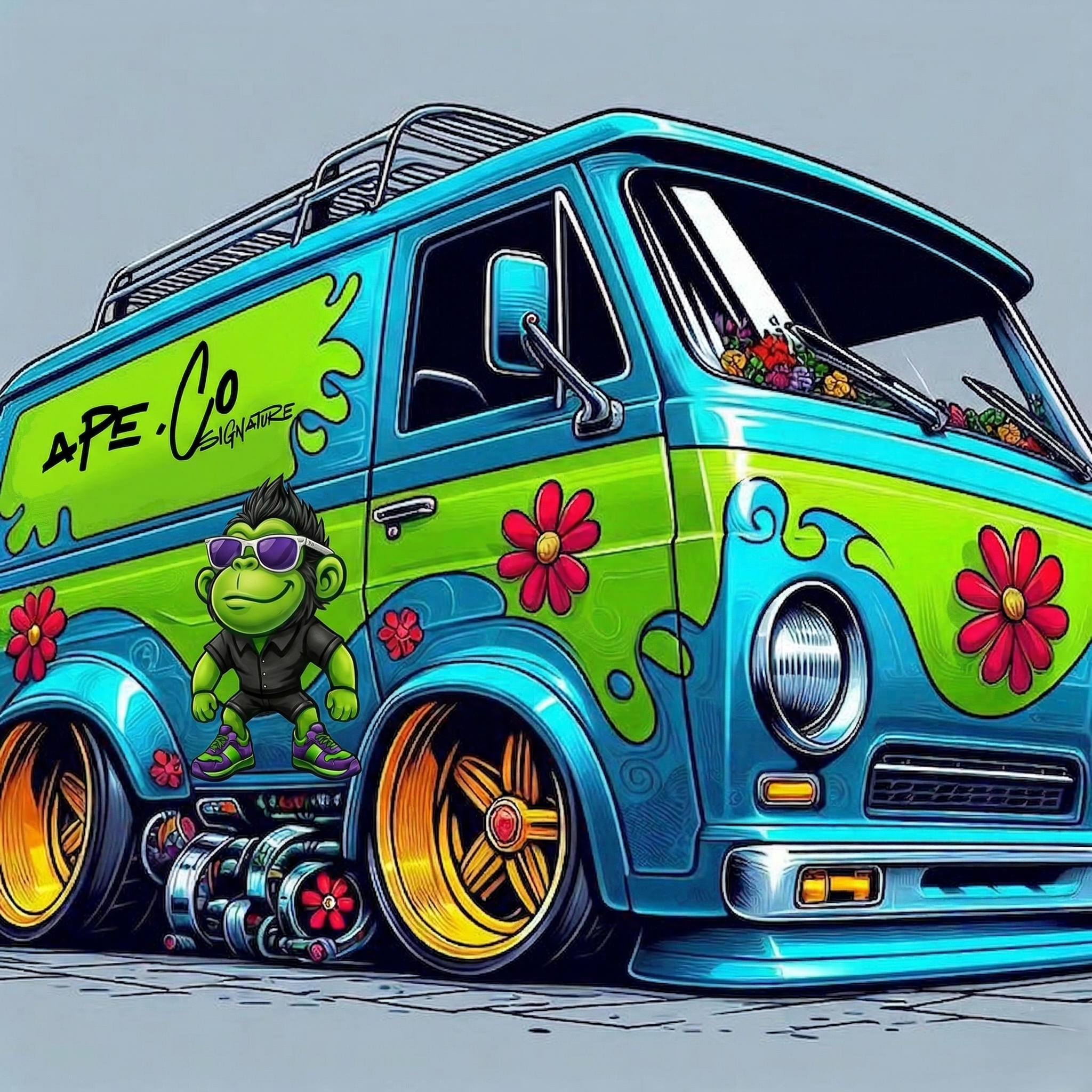 Ape van short sleeve t-shirt